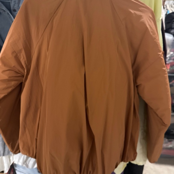 Women's Orange Bomber Jacket free people movement - Picture 9 of 11